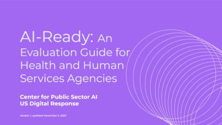 AI-Ready: An Evaluation Guide for Health and Human Services Agencies